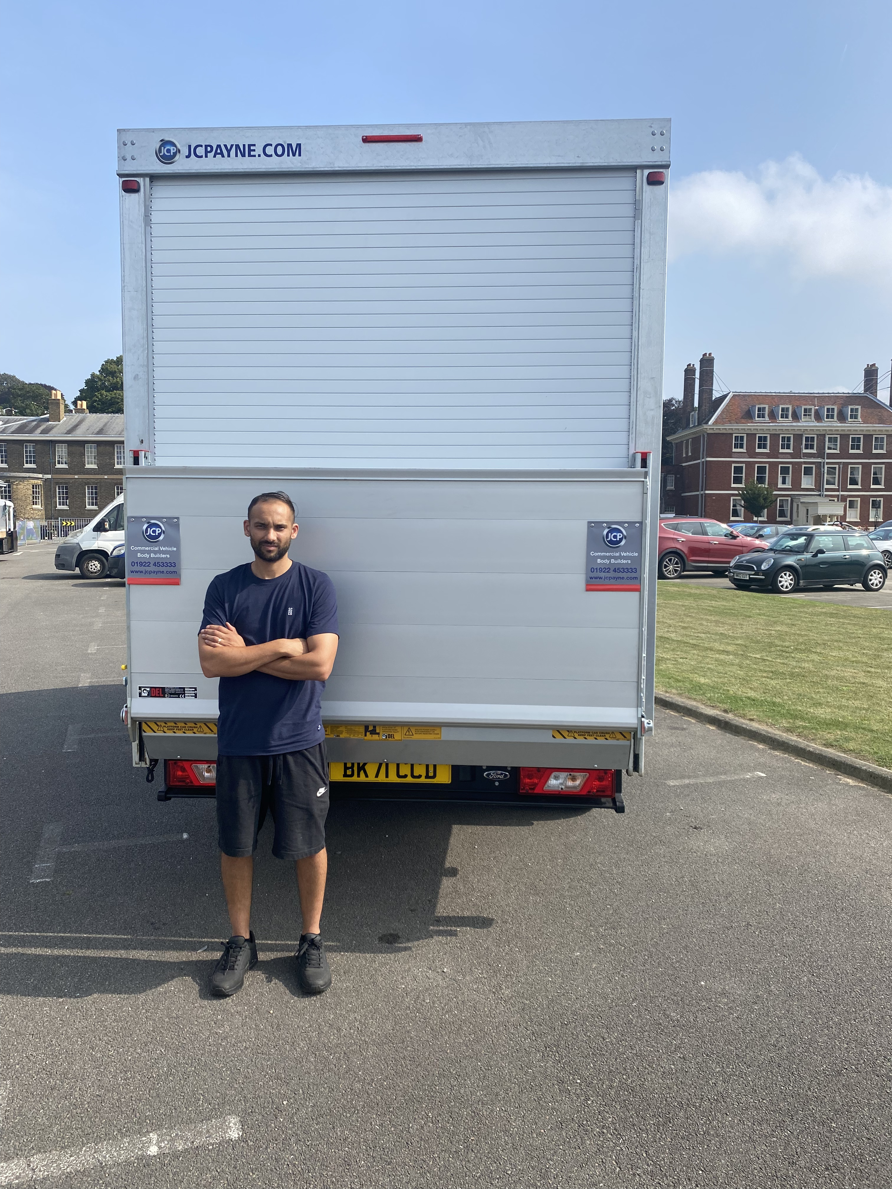 beyond bounce's new luton delivery van